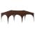 Cort de Petrecere Pop-up Maro 575 x 288 x 245 cm GartenMobel Dekor