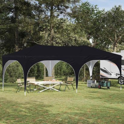 Cort de Petrecere Pop-up Negru 575 x 288 x 245 cm GartenMobel Dekor