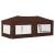 Cort de Petrecere Pop-up Maro 575 x 288 x 245 cm GartenMobel Dekor