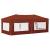 Cort de Petrecere Pop-up Terracota 575 x 288 x 245 cm GartenMobel Dekor
