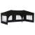 Cort de Petrecere Pop-up Negru 575 x 288 x 245 cm GartenMobel Dekor