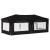 Cort de Petrecere Pop-up Negru 575 x 288 x 245 cm GartenMobel Dekor