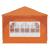 Cort de Petrecere Pop-up Portocaliu 575 x 288 x 245 cm GartenMobel Dekor
