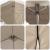 Cort de Petrecere Pop-up Crem 575 x 288 x 245 cm GartenMobel Dekor