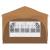 Cort de Petrecere Pop-up Bej 575 x 288 x 245 cm Material Oxford GartenMobel Dekor