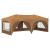 Cort de Petrecere Pop-up Bej 575 x 288 x 245 cm Material Oxford GartenMobel Dekor