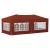 Cort de Petrecere Pop-up Terracota 575 x 288 x 245 cm GartenMobel Dekor