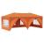 Cort de Petrecere Pop-up Portocaliu 575 x 288 x 245 cm GartenMobel Dekor