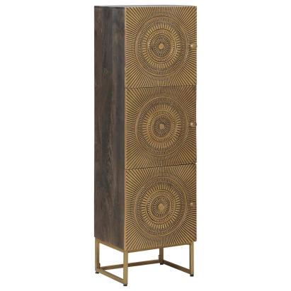 Bufet Alamă 35 x 30 x 120 cm GartenMobel Dekor