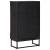 Bufet Negru 55 x 30 x 95 cm GartenMobel Dekor