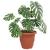 Ghiveci rotund pentru flori 24 pcs Roșu cărămidă Ø 39 x 32 cm GartenMobel Dekor