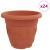 Ghiveci rotund pentru flori 24 pcs Roșu cărămidă Ø 39 x 32 cm GartenMobel Dekor