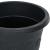Ghiveci rotund pentru flori 24 pcs Negru Ø 39 x 32 cm Plastic GartenMobel Dekor
