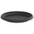 Tavă rotundă pentru flori 6 pcs Negru Ø 14 x 2 cm Plastic GartenMobel Dekor