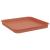 Tavă Pătrată pentru Flori 6 pcs Roșu cărămidă 21 x 21 x 2 cm GartenMobel Dekor