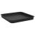 Tavă Pătrată pentru Flori 6 pcs Negru 25,5 x 25,5 x 2,5 cm GartenMobel Dekor
