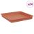 Tavă Pătrată pentru Flori 24 pcs Roșu cărămidă 18 x 18 x 2 cm GartenMobel Dekor