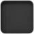 Tavă Pătrată pentru Flori 24 pcs Negru 15 x 15 x 2 cm Plastic GartenMobel Dekor