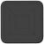 Tavă Pătrată pentru Flori 24 pcs Negru 21 x 21 x 2 cm Plastic GartenMobel Dekor
