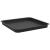 Tavă Pătrată pentru Flori 24 pcs Negru 36 x 36 x 2.5 cm Plastic GartenMobel Dekor
