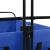 Trolley Manevrabil Pliabil Manual albastru 94 x 53 x 99 cm GartenMobel Dekor