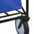 Trolley Manevrabil Pliabil Manual albastru 94 x 53 x 99 cm GartenMobel Dekor