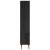Dulap cu Vitre Negru 90 x 35 x 175 cm GartenMobel Dekor