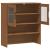 Hutch Caramel 90 x 35 x 100 cm GartenMobel Dekor