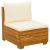 Set de lounge pentru grădină 2 Bucată Maro Lemn Solid de Acacia GartenMobel Dekor