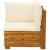 Set de lounge pentru grădină 2 Bucată Maro Lemn Solid de Acacia GartenMobel Dekor