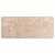 Covor Runner MARSA Bej 50 x 100 cm Poliester și PVC GartenMobel Dekor