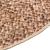 Covor Runner MARSA Galben 120 x 120 cm Poliester și PVC GartenMobel Dekor