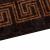 Covor Runner MARSA Negru 100 x 300 cm Poliester și PVC GartenMobel Dekor