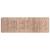 Covor Runner MARSA Alb 80 x 450 cm Poliester și PVC GartenMobel Dekor