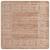 Covor Runner MARSA Alb 100 x 100 cm Poliester și PVC GartenMobel Dekor