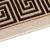 Covor Runner MARSA Negru 50 x 100 cm Poliester și PVC GartenMobel Dekor