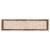 Covor Runner MARSA Negru 100 x 400 cm Poliester și PVC GartenMobel Dekor
