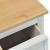 storage box cu sertar Alb 90 x 78 x 45 cm Lemn de pin masiv GartenMobel Dekor