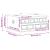 storage box cu sertar Alb 90 x 78 x 45 cm Lemn de pin masiv GartenMobel Dekor