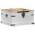 storage box cu raft Alb 78 x 78 x 45 cm Lemn de pin masiv GartenMobel Dekor