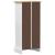 Bibliotecă Alb 46 x 29 x 100 cm Lemn de pin masiv GartenMobel Dekor