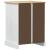 Dulap HiFi Alb 60 x 50 x 82 cm Lemn de pin masiv GartenMobel Dekor