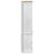 Bufet Alb 74 x 38 x 170 cm Lemn de pin masiv GartenMobel Dekor