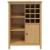 Cabinet pentru vin HILL Maro miere 79.5 x 40 x 107.5 cm GartenMobel Dekor