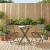 Scaune de grădină 2 pcs Antracit 52,5 x 46 x 82 cm Fier GartenMobel Dekor