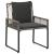 Set de Mobilier pentru Exterior 9 pcs Gri și gri închis GartenMobel Dekor