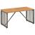 Set de Mobilier pentru Exterior 9 pcs Gri și gri închis GartenMobel Dekor