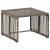 Set de Mobilier pentru Exterior 11 pcs Gri și gri închis GartenMobel Dekor
