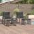 Set de Mobilier pentru Exterior 11 pcs Gri și gri închis GartenMobel Dekor