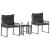 Set de Mobilier pentru Exterior 7 pcs Gri și gri închis GartenMobel Dekor